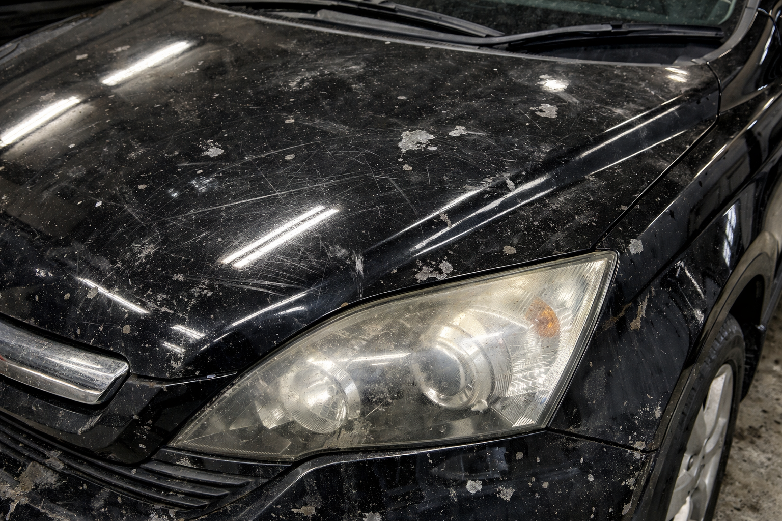 Before Auto Detailing